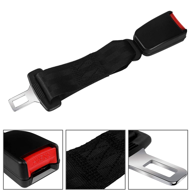 Universal car seat belt extender