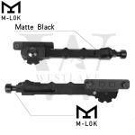 M-LOK 7.5" - 9" Rifle Bipod Lightweight Adjustable for Gun Hunting Matte Black
