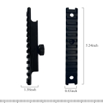 New Weaver Picatinny Rail Flattop QD Quick Release Carry Handle w/ Rear Sight Plus Top Mount - West Lake Tactical