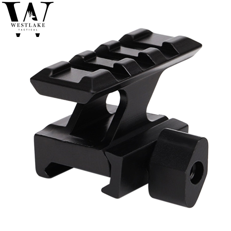 8_7efdcc3f-5e77-4281-b038-eac2f3b2583b Lockdown Picatinny Riser High Profile Red Dot Picatinny Mount 3 Slots