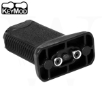 Tactical Keymod Foregrip Vertical Angel Short Grip with Storage Black or Tan
