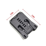2 Pack Tactical Universal Holster Sheath Belt Clip Large Belt Clips with Screws | West Lake Tactical