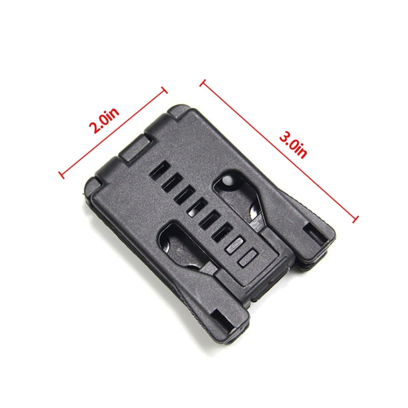 2 Pack Tactical Universal Holster Sheath Belt Clip Large Belt Clips with Screws | West Lake Tactical