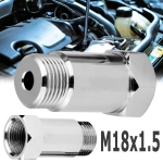 2 Pack O2 Extender extension adapter oxygen sensor spacer cel fix m18x1.5x45mm