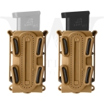 Tactical Scorpion Soft Shell 9mm Pistol Magazine Pouch Carrier Tall W/ Belt Loop