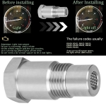Oxygen O2 Sensor Spacer Adapter Bung Catalytic Converter Fix Check Engine Light