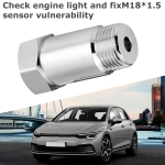2 Pack O2 Extender extension adapter oxygen sensor spacer cel fix m18x1.5x45mm