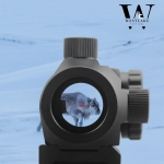 Tactical Reflex Red Green Dot Sight Scope with Dual Rail Mounts Black