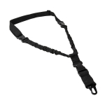 Tactical One 1 Single Point Bungee Rifle Gun Sling Strap w/ Quick Release Buckle