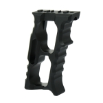 Skeletonized Halo Minivert Style Foregrip Ergonomic Grip for M-Lok Rails