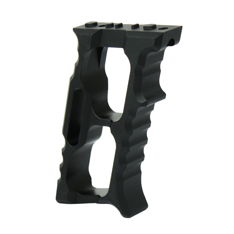 Skeletonized Halo Minivert Style Foregrip Ergonomic Grip for M-Lok Rails