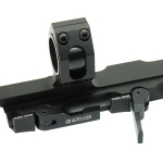Quick Release 1"/30mm Ring Scope Mount&inserts Auto Lock 20mm Rail for Hunt
