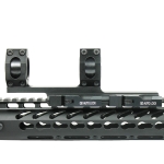 Quick Release 1"/30mm Ring Scope Mount&inserts Auto Lock 20mm Rail for Hunt