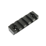 Keymod 5 Slot Picatinny/Weaver Rail Handguard Section Aluminum 2 inch | West Lake Tactical