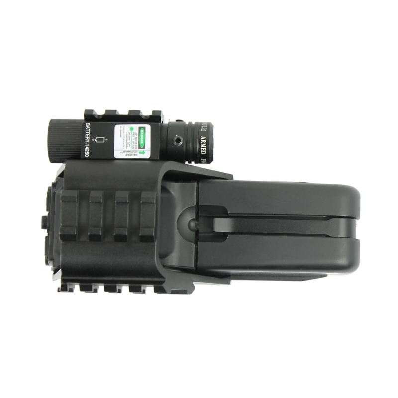 Tactical HD 552G Red Green Reticle Graphic Holosight Riflescope w/ Green Laser