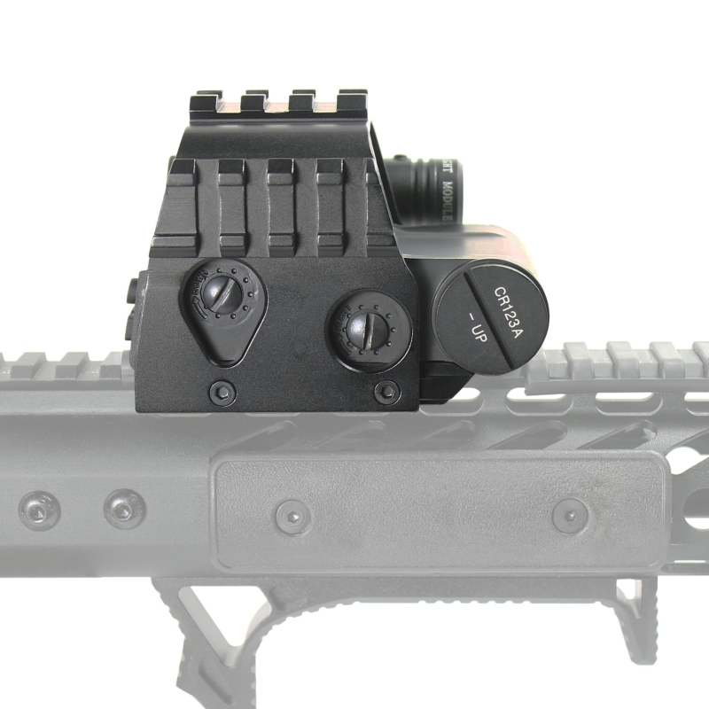 Tactical HD 553G Red Green Reticle Reflex Holosight Rifle Scope w/ Green Laser - West Lake Tactical