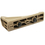 Tactical M-LOK Angled Forward Foregrip Fore Grip Forend Hand Stop Black or Tan - West Lake Tactical