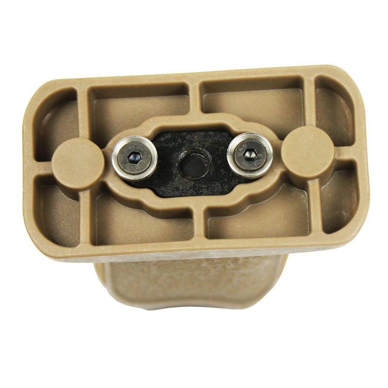Tactical Keymod Foregrip Vertical Angel Short Grip with Storage Black or Tan