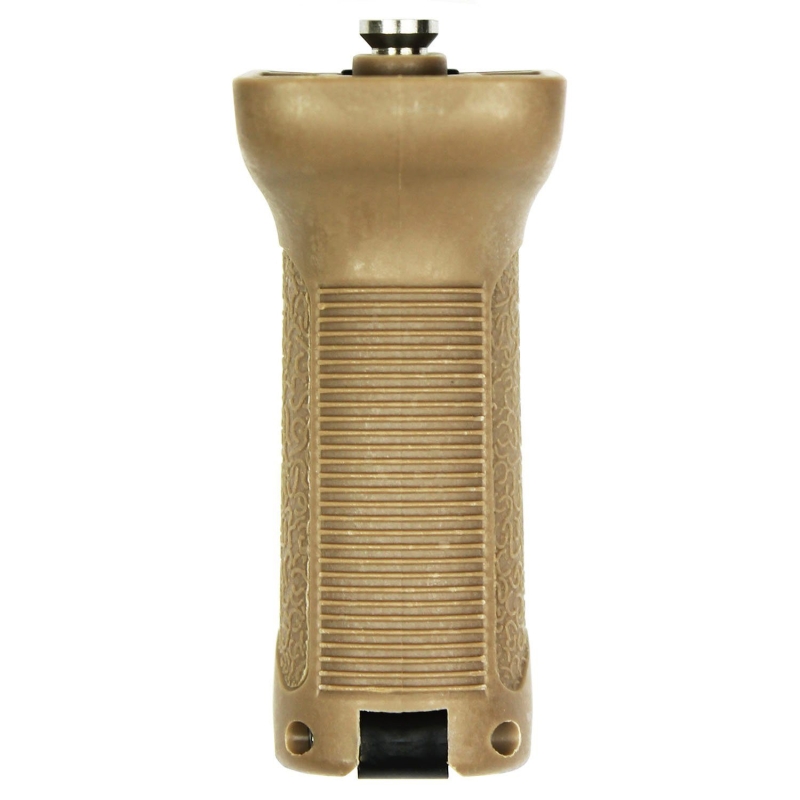 Tactical Keymod Foregrip Vertical Angel Short Grip with Storage Black or Tan - West Lake Tactical