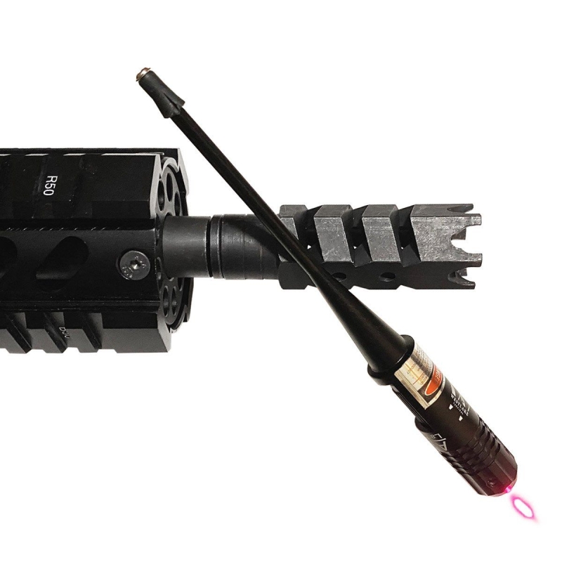 Red Laser BoreSighter kit for .22 to .50 Caliber Rifles Handgun HD1027 - West Lake Tactical