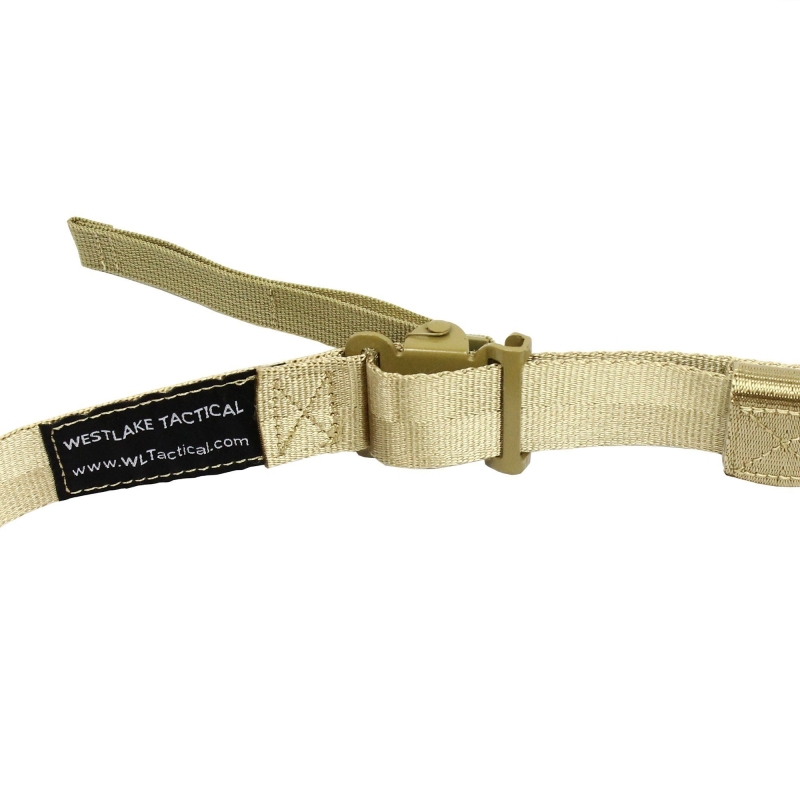 WestLake Wide Padded Quick Adjust QD 2 point Rifle Sling with Push-on QD Swivel