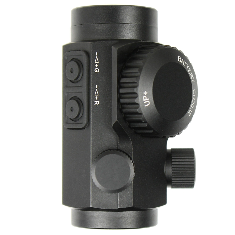 Red / Green Dot Sight 2 MOA Reflex Gun Sight Rifle Scope With 1 inch Riser Mount