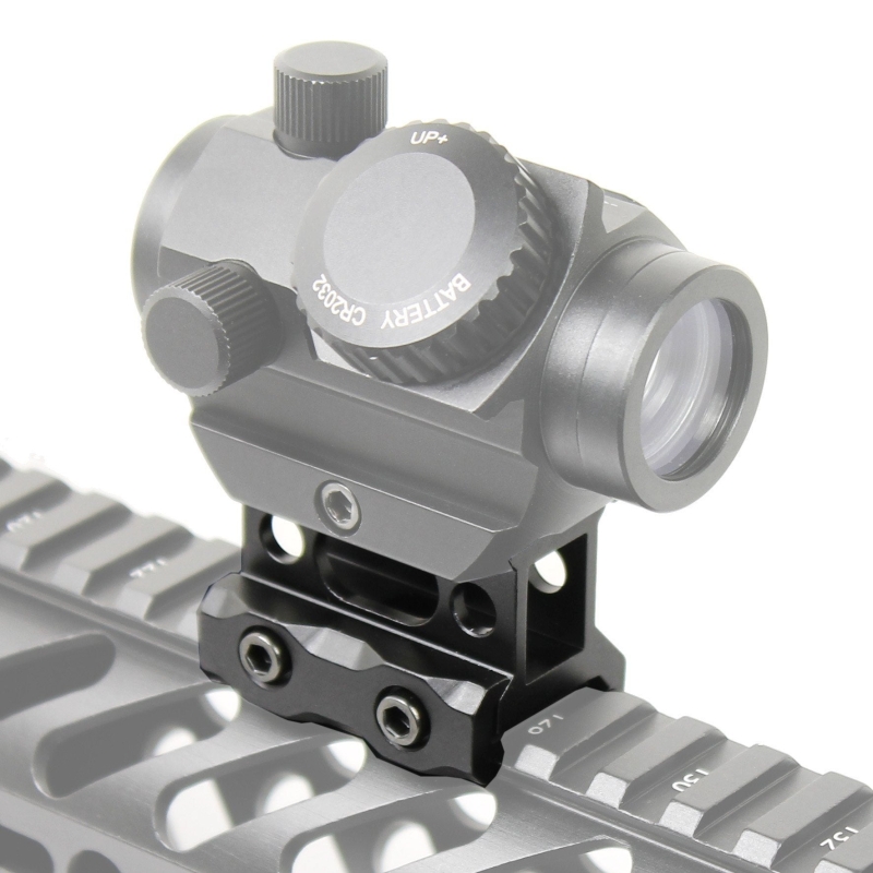 Super Slim Picatinny Riser Mount 1" High 3 Slots Mount 1 inch