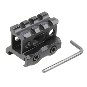 Super Slim Picatinny Riser Mount 1" High 3 Slots Mount 1 inch