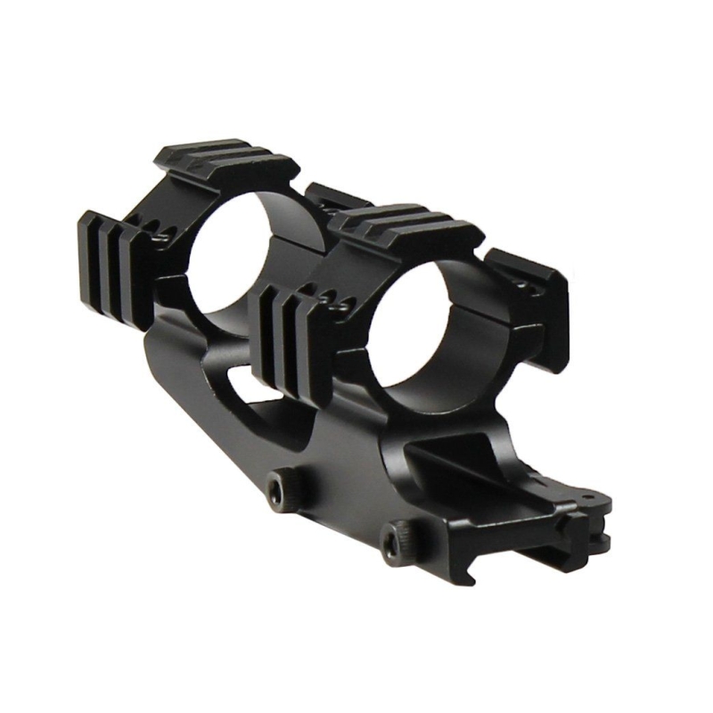 30mm to 1" Tactical PEPR style Quick Release Cantilever Rifle Scope Mount