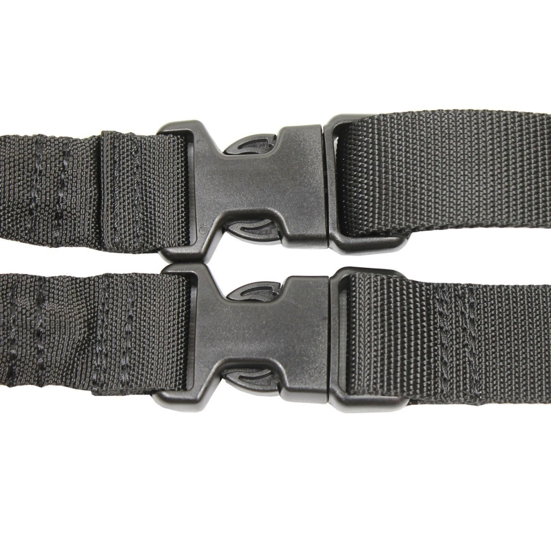 Tactical 1 Single One Point Bungee Gun Rifle Sling + QD+HK+Strap+Shoulder Pad