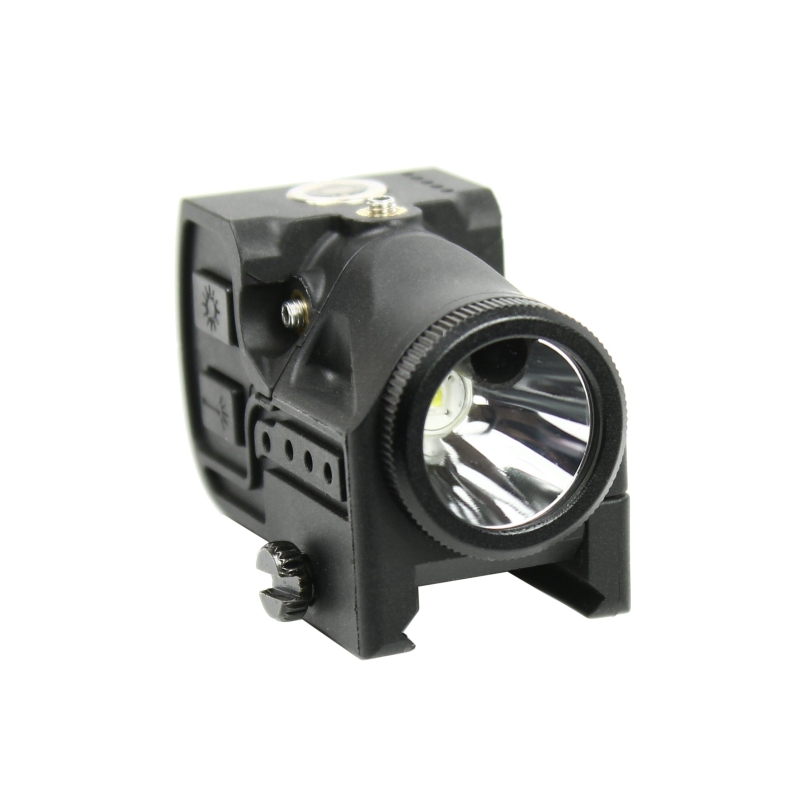 Tactical Flashlight & Green Laser Sight Combo Picatinny Rail Mounted Pistol - West Lake Tactical
