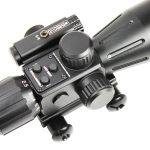 WLT 2.5-10x40IR Rifle Scope Mil-dot illuminated with Red Dot Laser Sight | West Lake Tactical