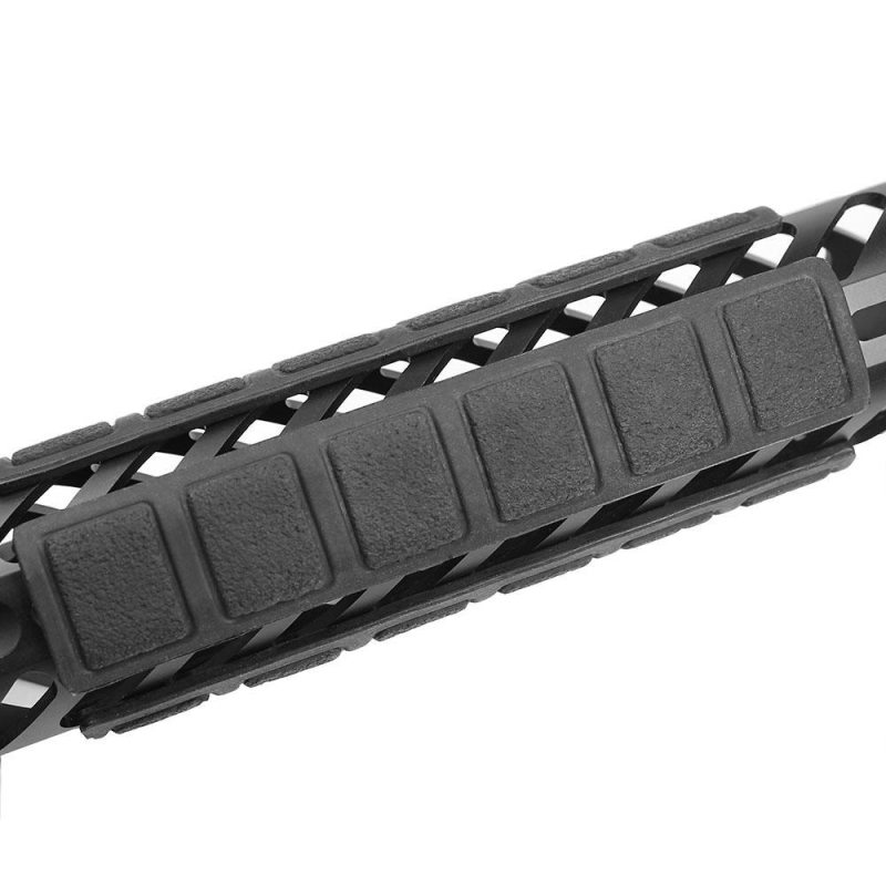 8 Pack Rubber Panel Covers + Ladder Rail Cover for Keymod Handguard - Black - West Lake Tactical
