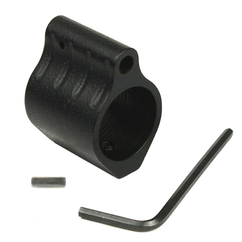 IMG_7693 STEEL Low Profile Micro .223 Rifle Gas Block with Roll Pin for .750 Barrel - West Lake Tactical