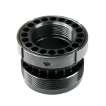 .223/5.56 Standard Barrel Nut with Steel Jam Nut Ring for Free Float Quad rail