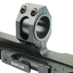 Quick Release 1"/30mm Ring Scope Mount&inserts Auto Lock 20mm Rail for Hunt