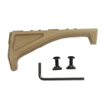 Tactical M-LOK Angled Forward Foregrip Fore Grip Forend Hand Stop Black or Tan - West Lake Tactical