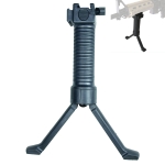 Tactical Picatinny Retractable Foregrip Bipod  Reinforced Insect Legs & Acc Rail | West Lake Tactical