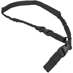 Tactical One 1 Single Point Bungee Rifle Gun Sling Strap w/ Quick Release Buckle