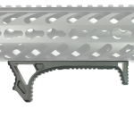 Curved Angled Foregrip Front Grip Fits KeyMod Handguard Rails for RPR All Metal - West Lake Tactical
