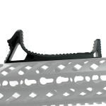 Curved Angled Foregrip Front Grip Fits KeyMod Handguard Rails for RPR All Metal - West Lake Tactical