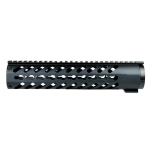 7" 10" or 15" KEYMOD Free Float Quad Rail Slim Handguard with Front End Cap