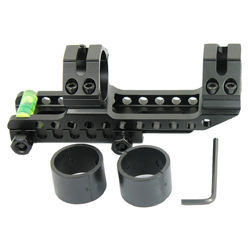 main_513bb2fd-00f6-442b-88bd-1dd11f987289 PEPR Cantilever 1" to 30mm Rifle Scope Mount w/ Bubble Level for Picatinny Rails