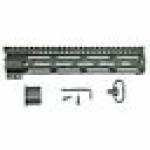 10" M-LOK Ultra-Slim Ultra-Light Free Float Quad Rail Handguard with Swivel - West Lake Tactical