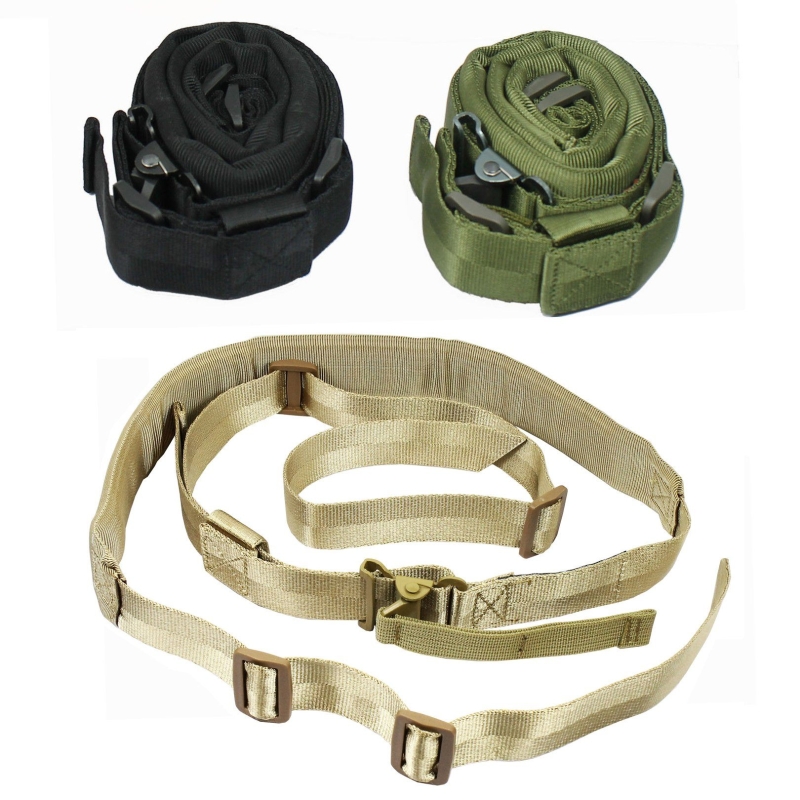 s-l1600-1b West Lake Padded Quick Adjust QD 2 point Rifle Tactical Sling 3 Color