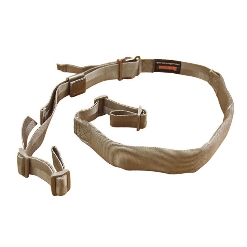 WestLake Wide Padded Quick Adjust QD 2 point Rifle Sling with Push-on QD Swivel