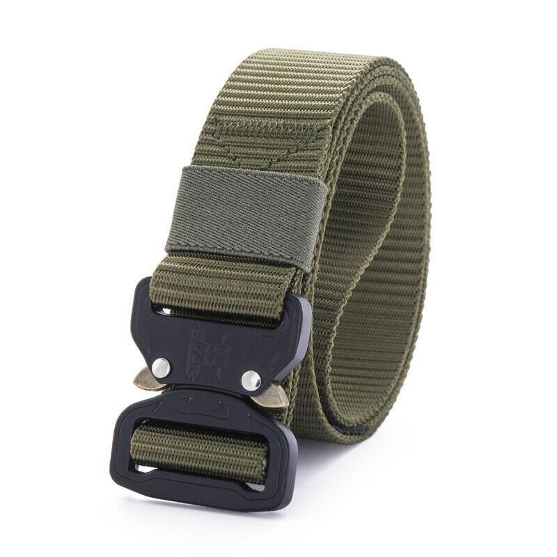 Casual Military Tactical Belt Mens Army Combat Waistband Rescue Rigger Belts