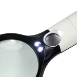 3X & 45X Handheld Magnifier/Loupe Reading Magnifying Glass Lens Jewelry LED Book Newspaper - West Lake Tactical