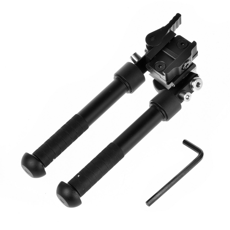 Rifle Bipod Quick Detach Mount 6.5-9" Adjustable Fit 20mm Picatinny Rail