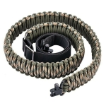 Tactical 550 Paracord Rifle Gun Sling Shotgun Crossbow 2 Point Adjustable Swivel